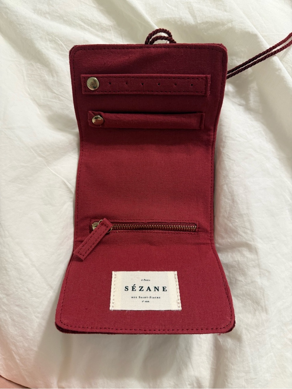 Sezane Jewelry Pouch